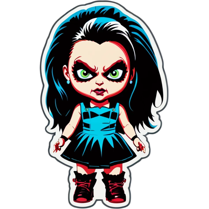 Tiffany bride of chucky  emoji