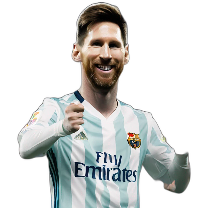 messi en el madrid emoji