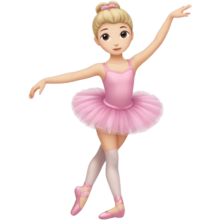 Girl ballerina emoji 2 legs emoji