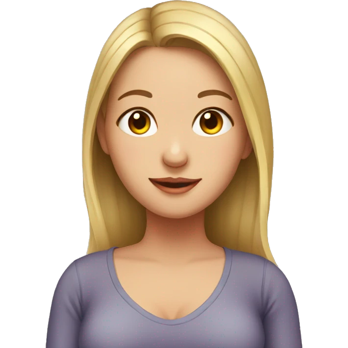 indoor portrait of girl pregnant emoji