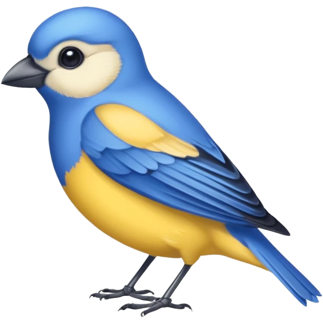 Cyanistes caeruleus emoji