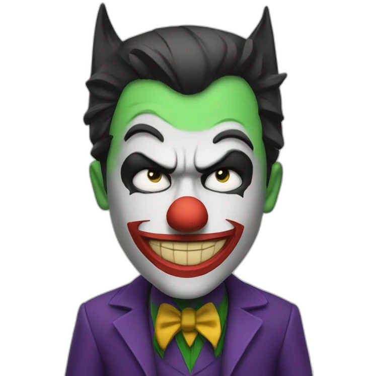 Joker X batman emoji