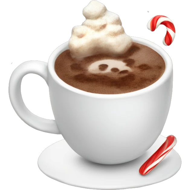Hot Chocolate with Chrismas  emoji