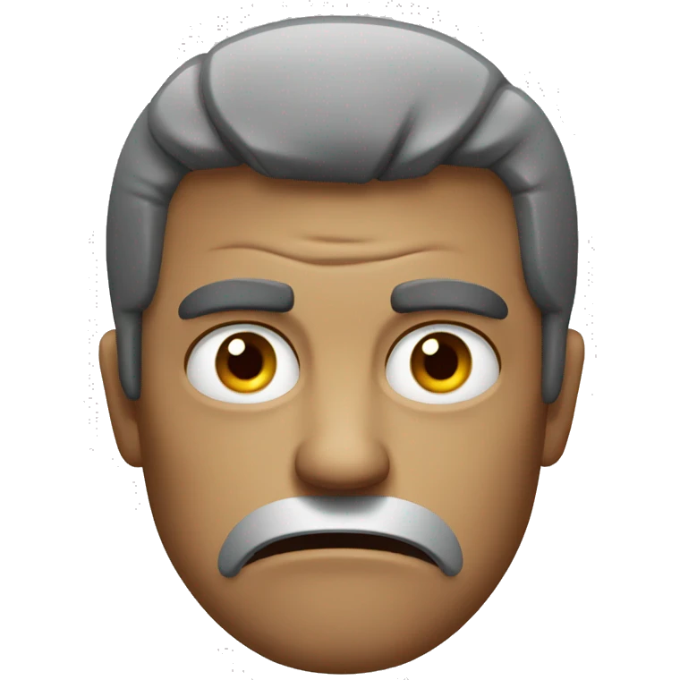 angry man  emoji