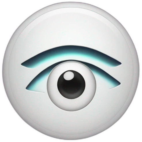 one eye and logo wifi emoji