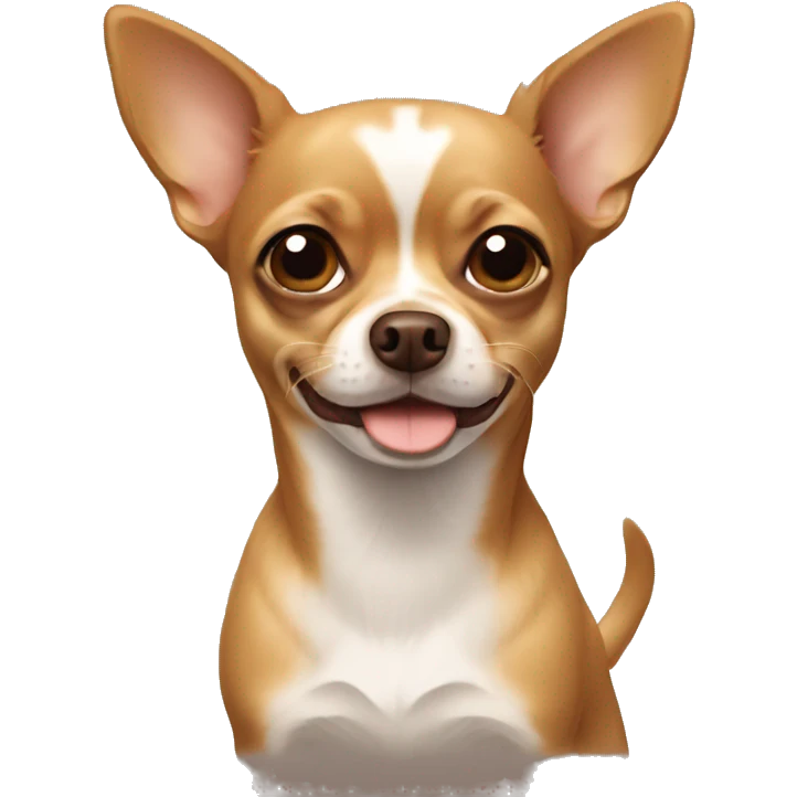 Brown chihuahua  emoji