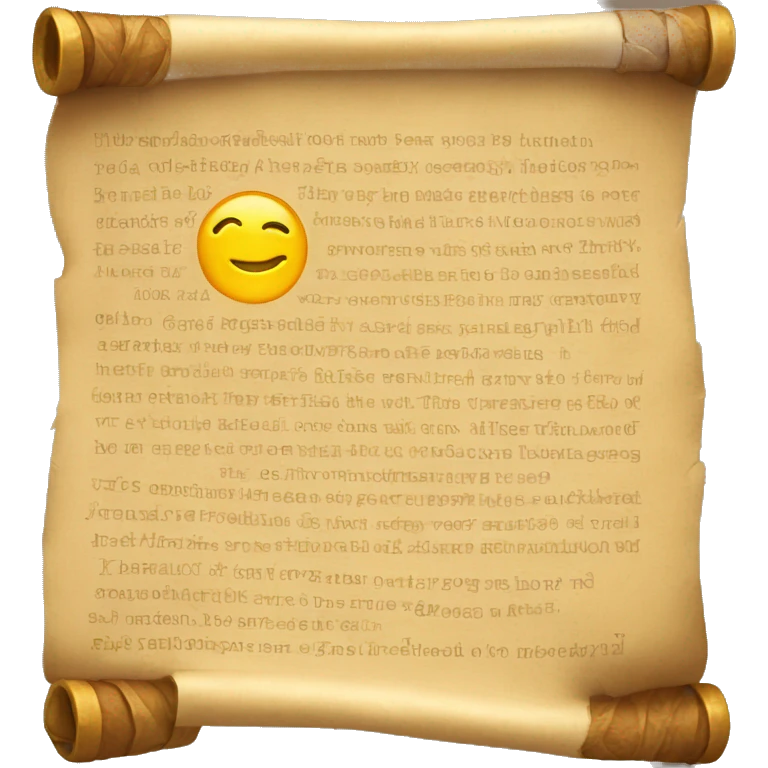 achievement scroll emoji