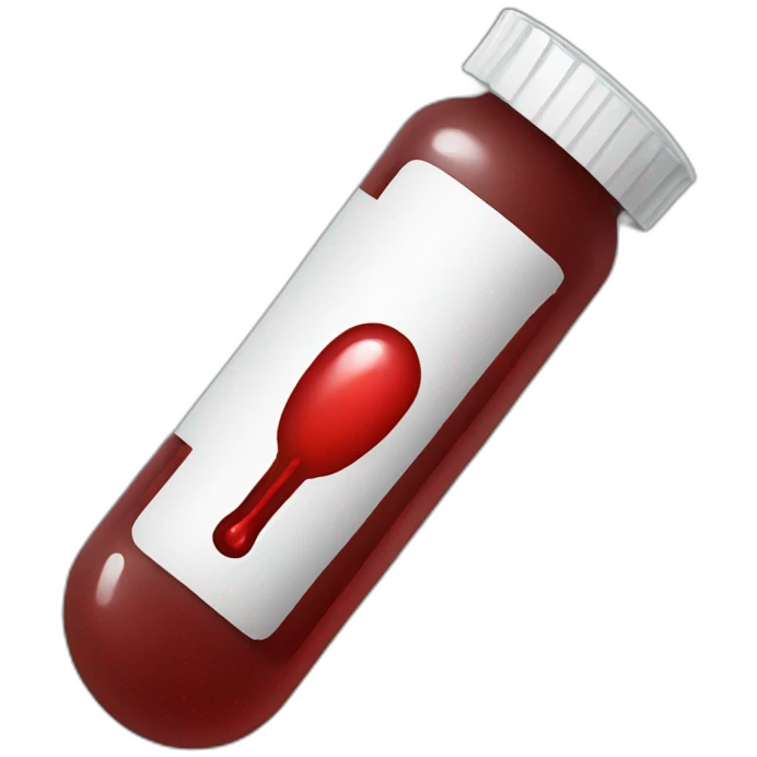 blood tube emoji