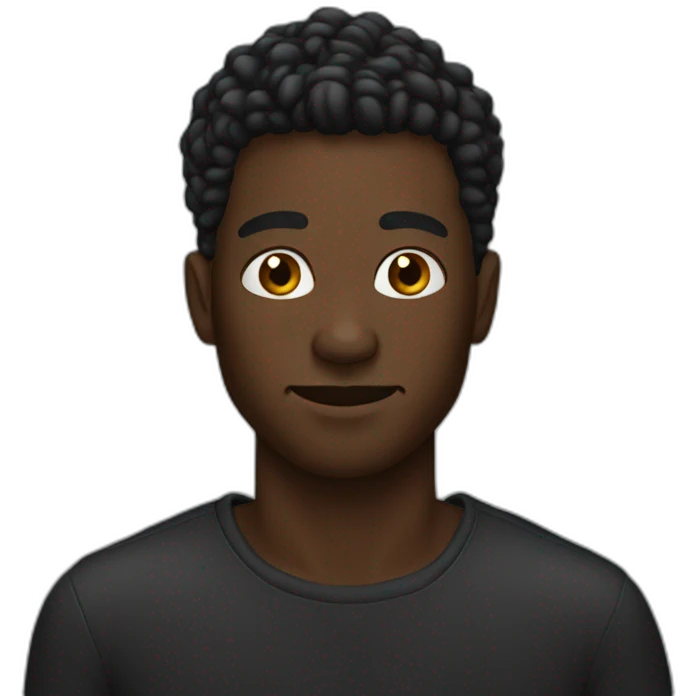 Blak man emoji