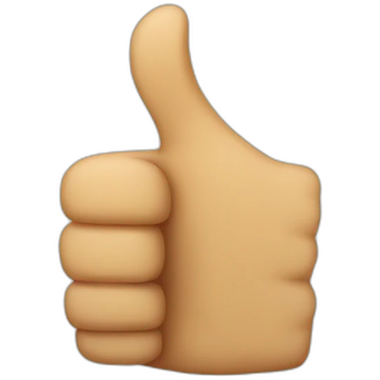 thumbs up emoji