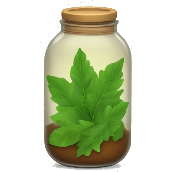 jar of leaves emoji
