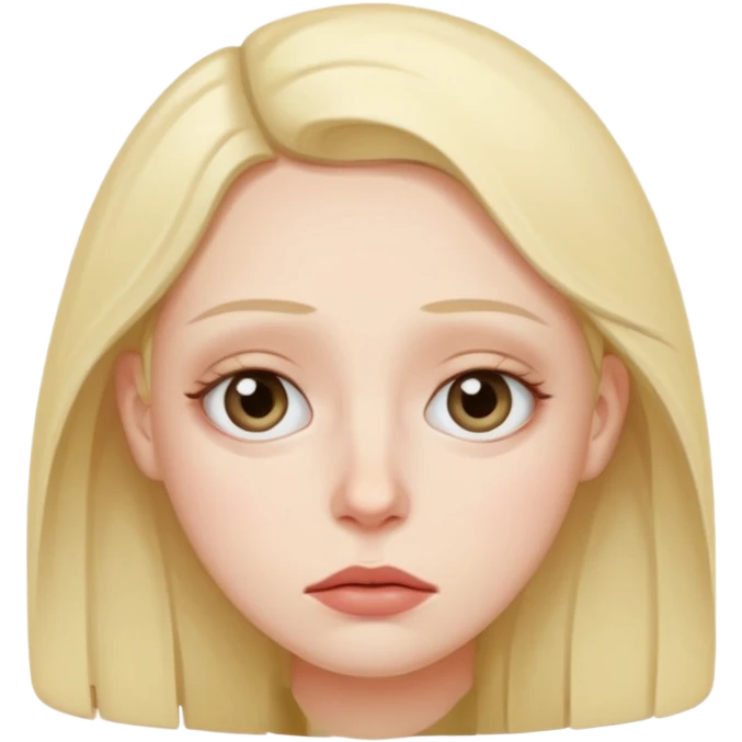 exhausted under eye dark circles emoji