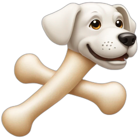 dog bone emoji