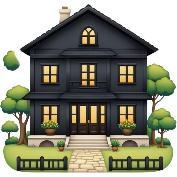 balance with a traditional house on one side and a variety of figures (single person, unmarried couple, etc.) on the other. emoji