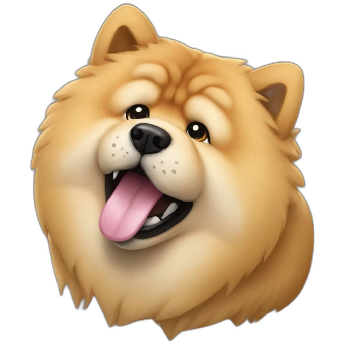 don't touch my chow chow emoji