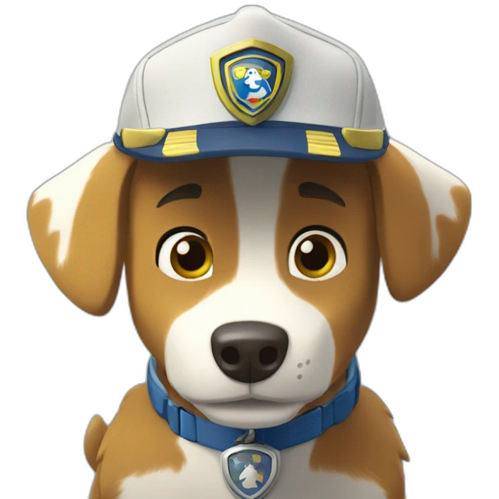 chase paw patrol emoji