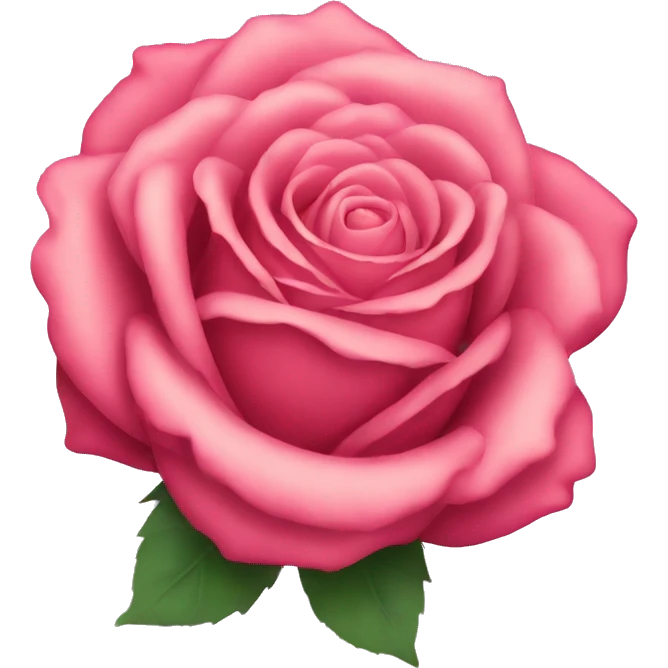 Big rose emoji