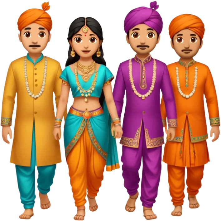 Chal chal chal from india  emoji