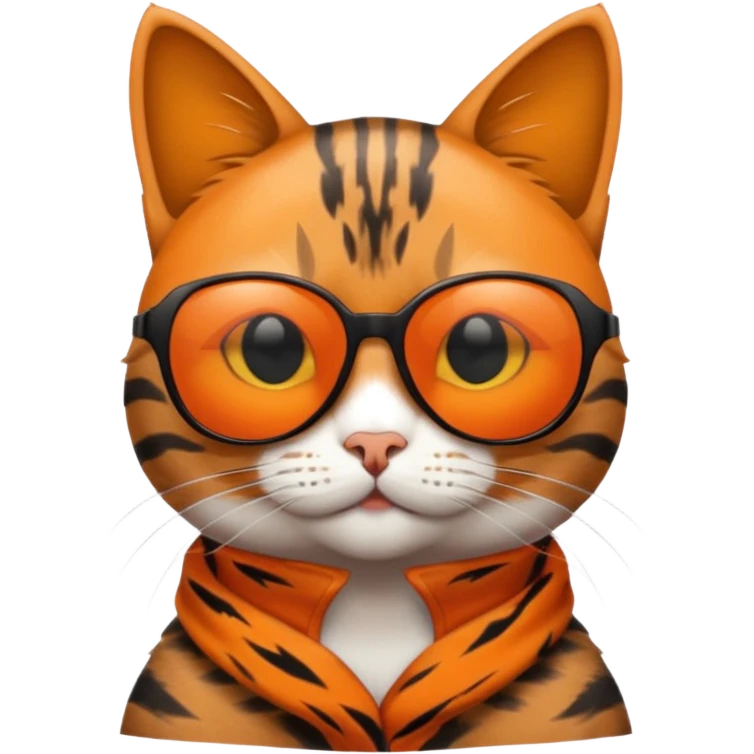Cat wearing sunglasses emoji