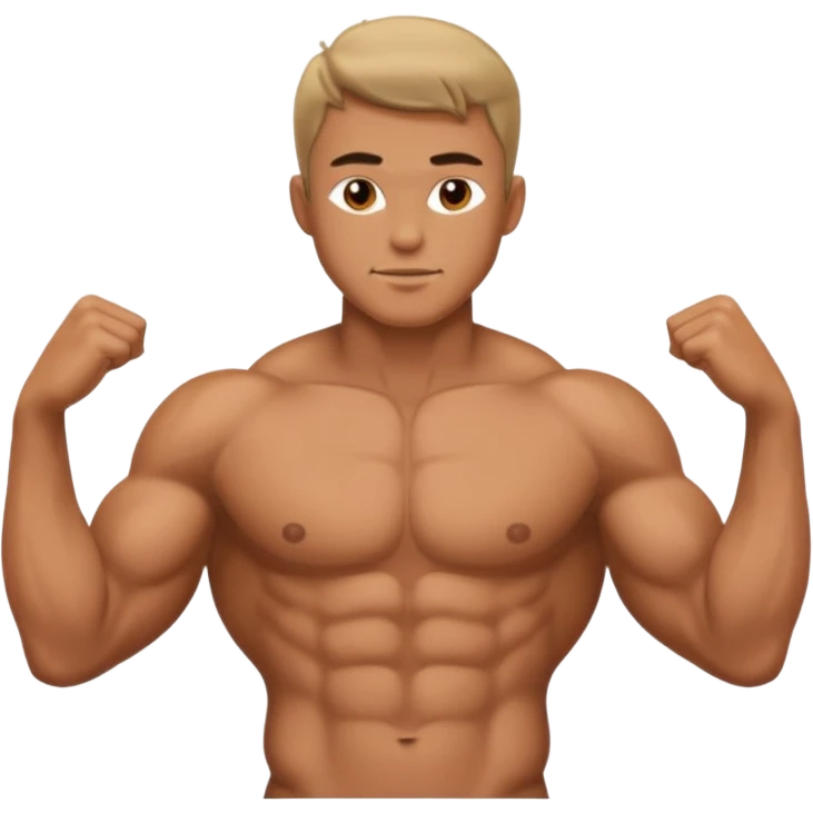 Naked man emoji