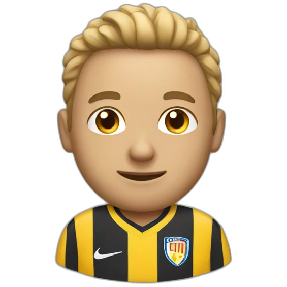 Chat qui joue au foot  emoji