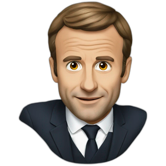 Emmanuel Macron emoji