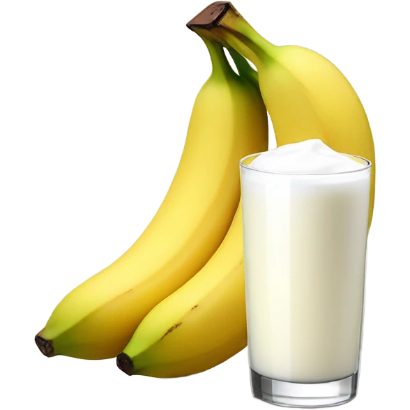 banana with milk emoji