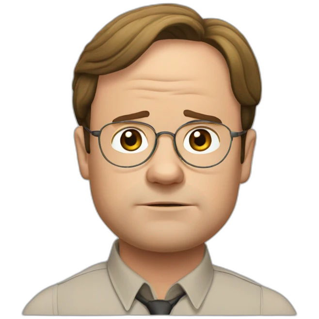 dwight schrute emoji