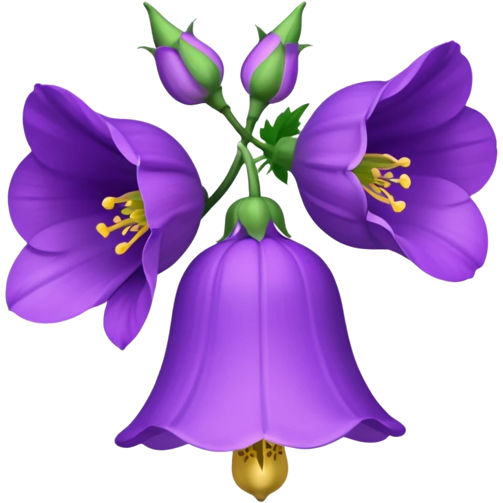 Canterbury bells emoji