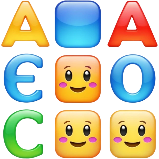 ABCD emoji
