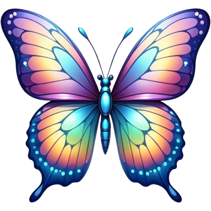 Divine Holy Glorious Shiny Sparkly Butterfly emoji