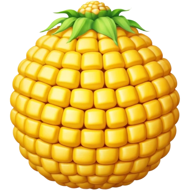 Corn ball emoji emoji