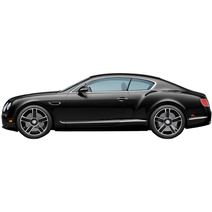 black bentley, black rims emoji
