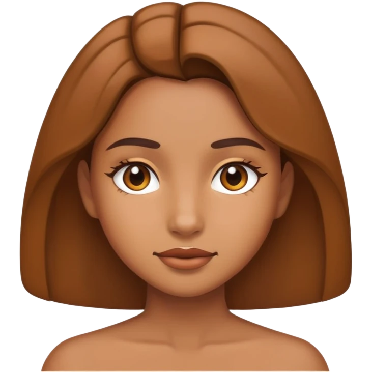brown girl  emoji