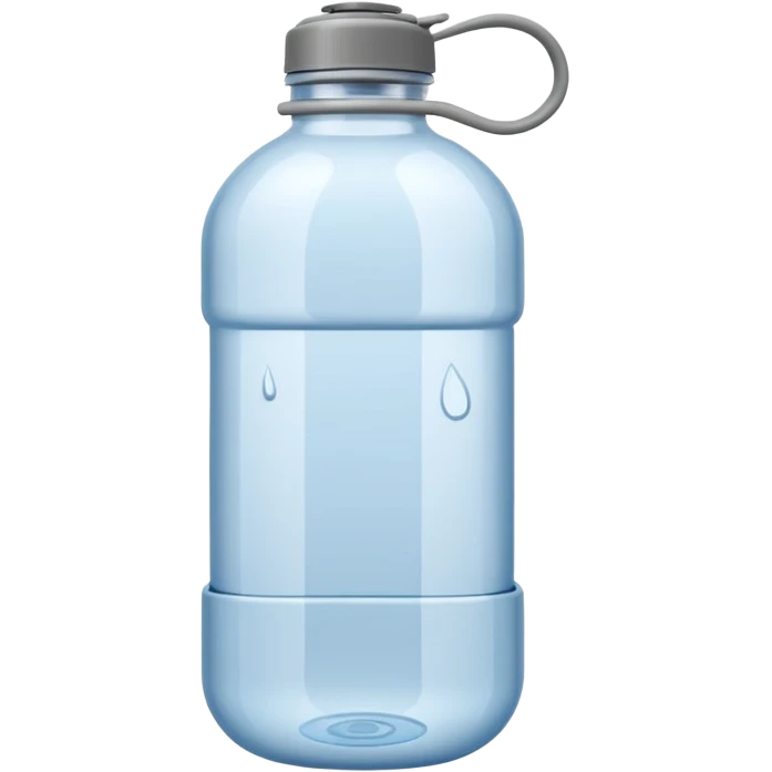 Water bottle – reusable canteen
 emoji