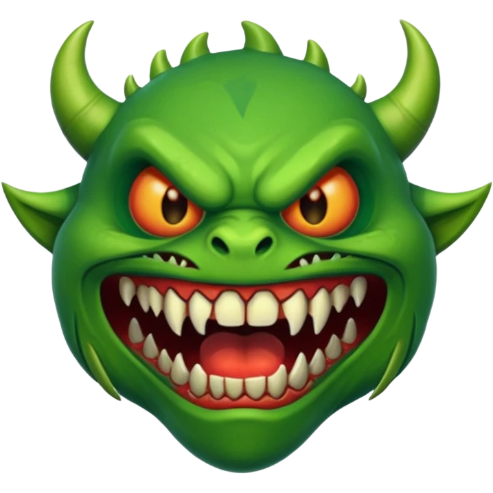 Monster emoji