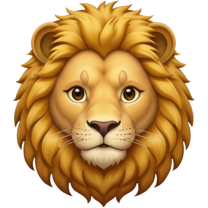 in lion family, only Father., full emoji