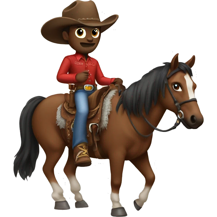 RedKit cowboy cartoon emoji