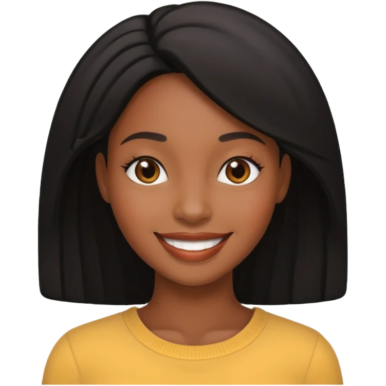 Black female emoji