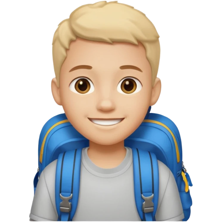 High school child emoji