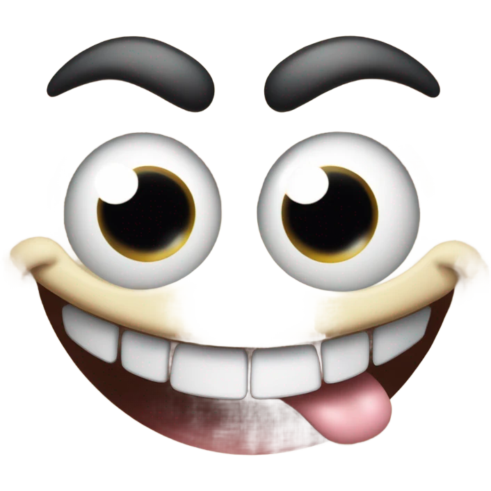 Silly face with tongue sticking out emoji