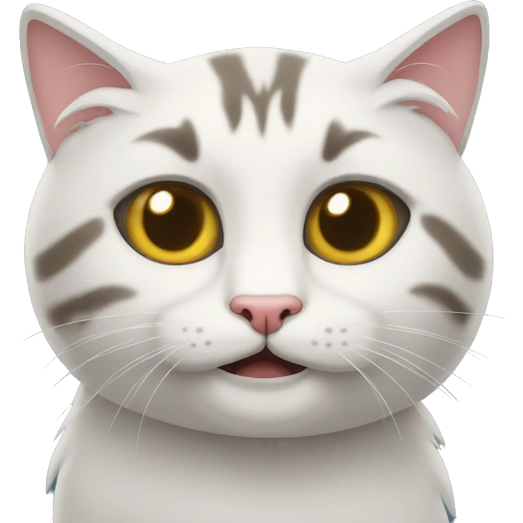 Mewing emoji