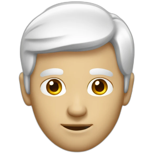 white buisness man emoji