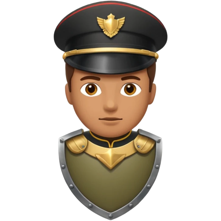 Big Shield Soldier emoji