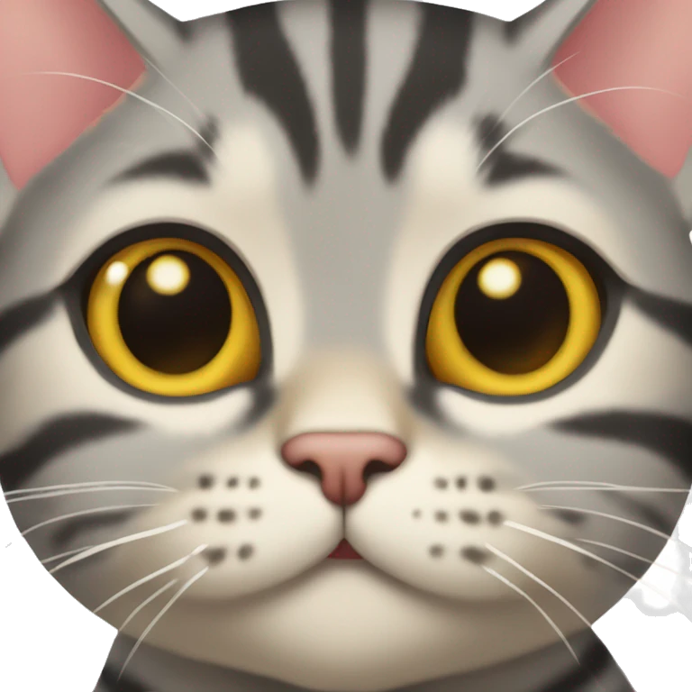 american shorthair tabby cat emoji