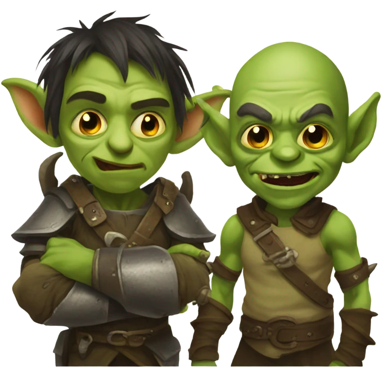Goblin and orc emoji