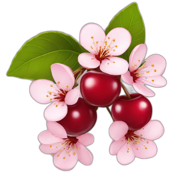 cherry blosom emoji