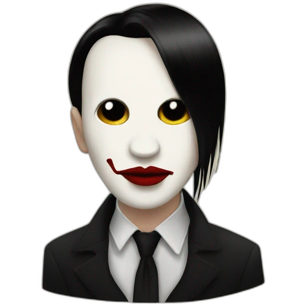 Marilyn Manson emoji