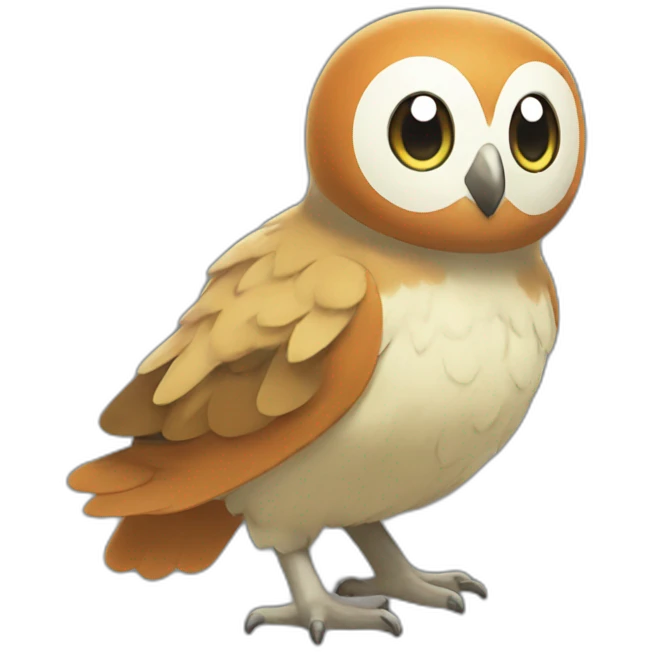 Pokémon-rowlet emoji