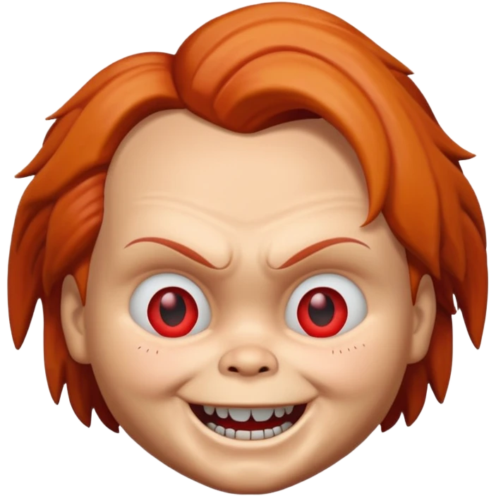 Un emojin de chuky emoji
